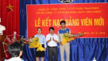 Lễ kết nạp Đảng viên năm 2012