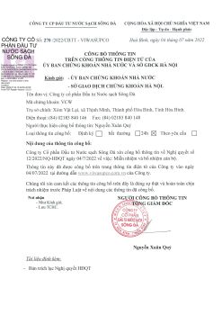 CBTT về việc miễn nhiệm và bổ nhiệm cán bộ