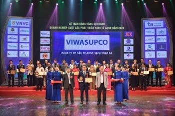 CÔNG TY CỔ PHẦN ĐẦU TƯ NƯỚC SẠCH SÔNG ĐÀ – Vinh dự đạt Top 20 DOAN NGHIỆP XUẤT SẮC PHÁT TRIỂN KINH TẾ XANH NĂM 2024
